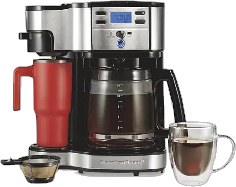 Hamilton Beach 2-Way Programmable Coffee Maker & Single Serve