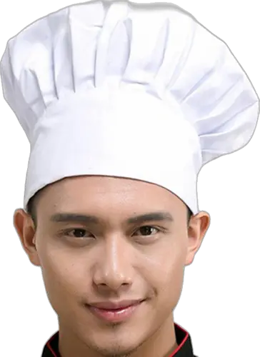 Hyzrz Chef Hat Adult Adjustable Elastic Baker Kitchen Cooking