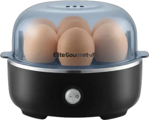 Elite Gourmet 7-Egg Easy Electric Egg Cooker